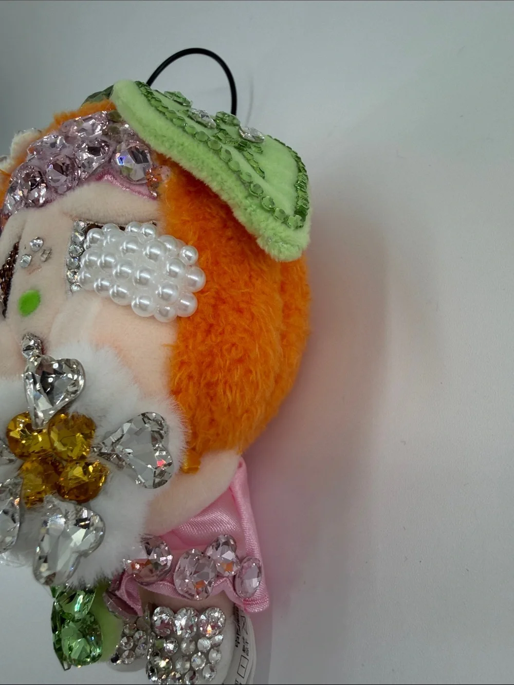 Authentic CRYBABY | OOAK Hand-Embellished Collectible 💎🌸✨ Bag Charm